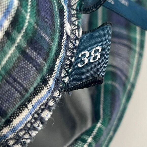 POLO RALPH LAUREN Men’s Shorts 38 Green Plaid Cotton Prospect Casual Golf Preppy - Picture 6 of 14